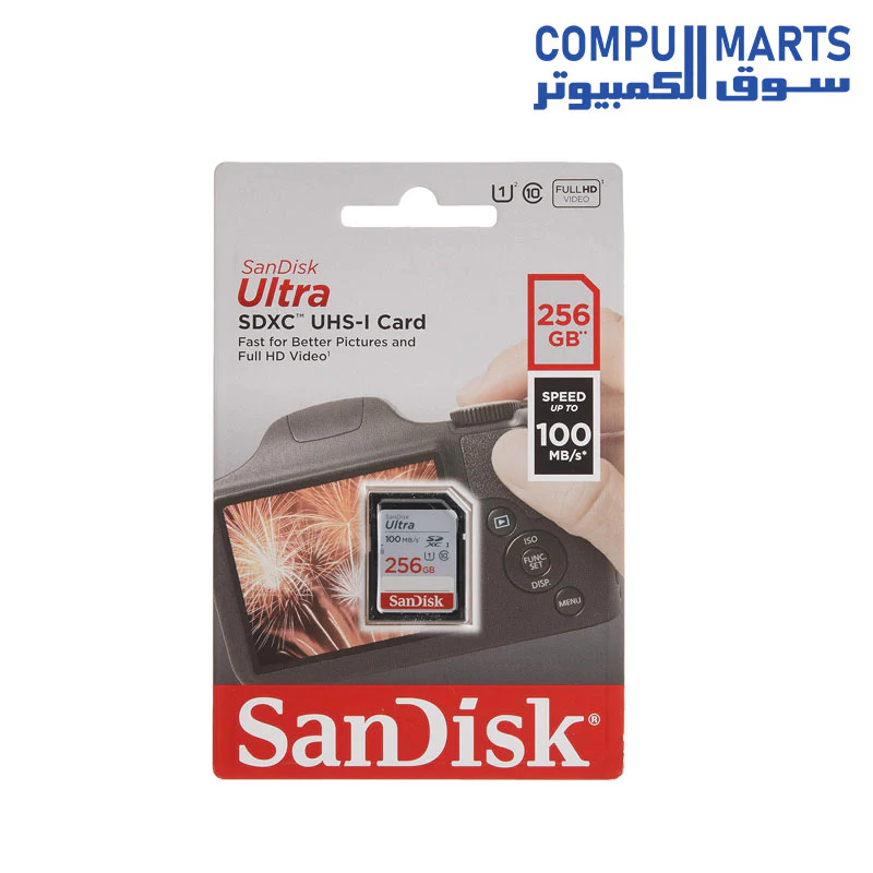 SanDisk Ultra 256 GB SDXC Memory Card up to 100MB/s, Class 10 UHS-I - Image 4