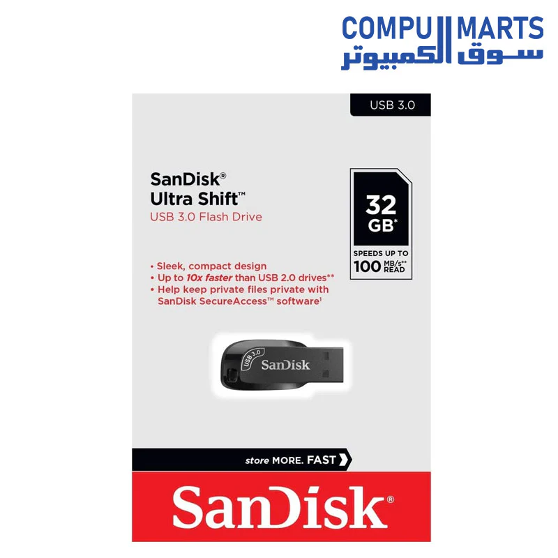 SanDisk Ultra Shift USB 3.0 Flash Drive - Image 6