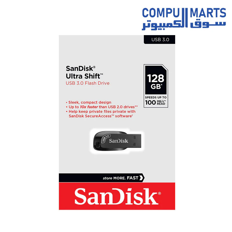 SanDisk Ultra Shift USB 3.0 Flash Drive - Image 8