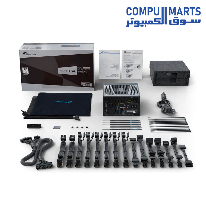 Seasonic PRIME PX-750 750W 80 PLUS Platinum Certified  Full Modular Power Supply - Image 6