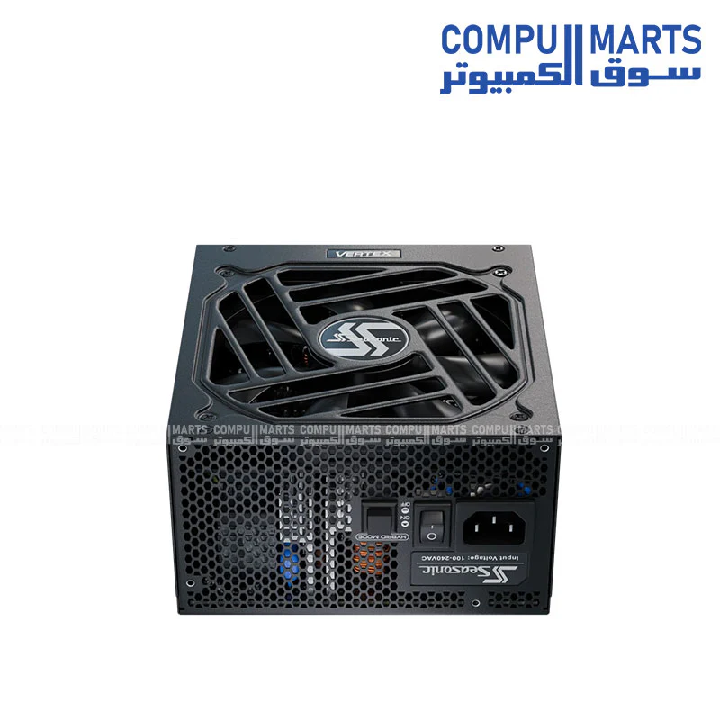 Seasonic Vertex GX-1000 1000W ATX 3.1 80+ Gold Fully Modular Power Supply with Hybrid Digital Fan, Cybenetics Platinum Efficiency, 600W PCIe 5.0, Full Protections - Image 3