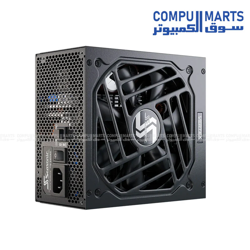 Seasonic Vertex GX-1200 1200W ATX 3.1 80+ Gold Fully Modular Power Supply with Hybrid Fan, 600W PCIe 5.0, OPP/OVP/UVP/OCP/OTP/SCP Protection - Image 3