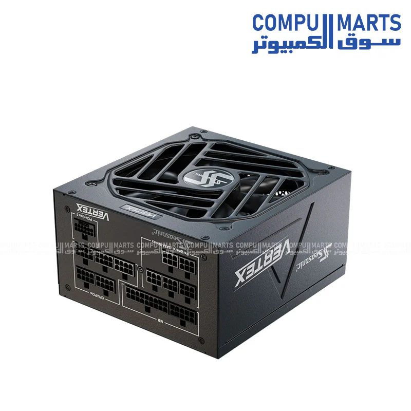 Seasonic Vertex GX-1200 1200W ATX 3.1 80+ Gold Fully Modular Power Supply with Hybrid Fan, 600W PCIe 5.0, OPP/OVP/UVP/OCP/OTP/SCP Protection - Image 5
