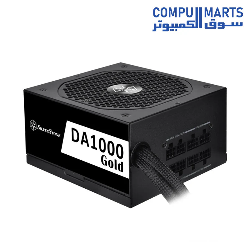 silver stone DA1000 Gold Cybenetics Gold 1000W semi-modular ATX PSU - Image 6