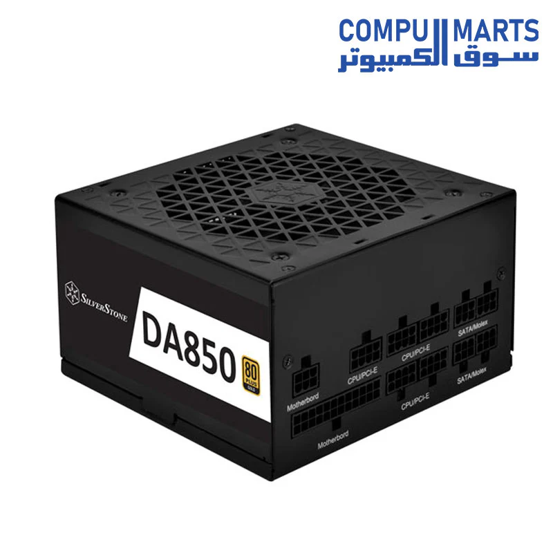 SILVER STONE DA850 Gold 80 PLUS Gold 850W fully modular ATX power supply - Image 3