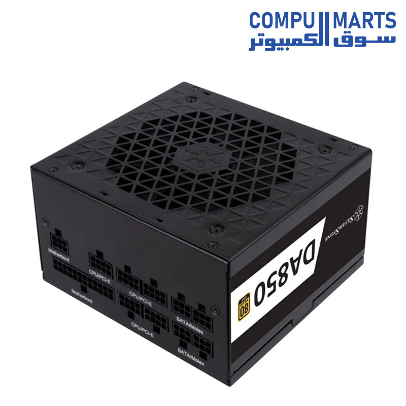 SILVER STONE DA850 Gold 80 PLUS Gold 850W fully modular ATX power supply - Image 4