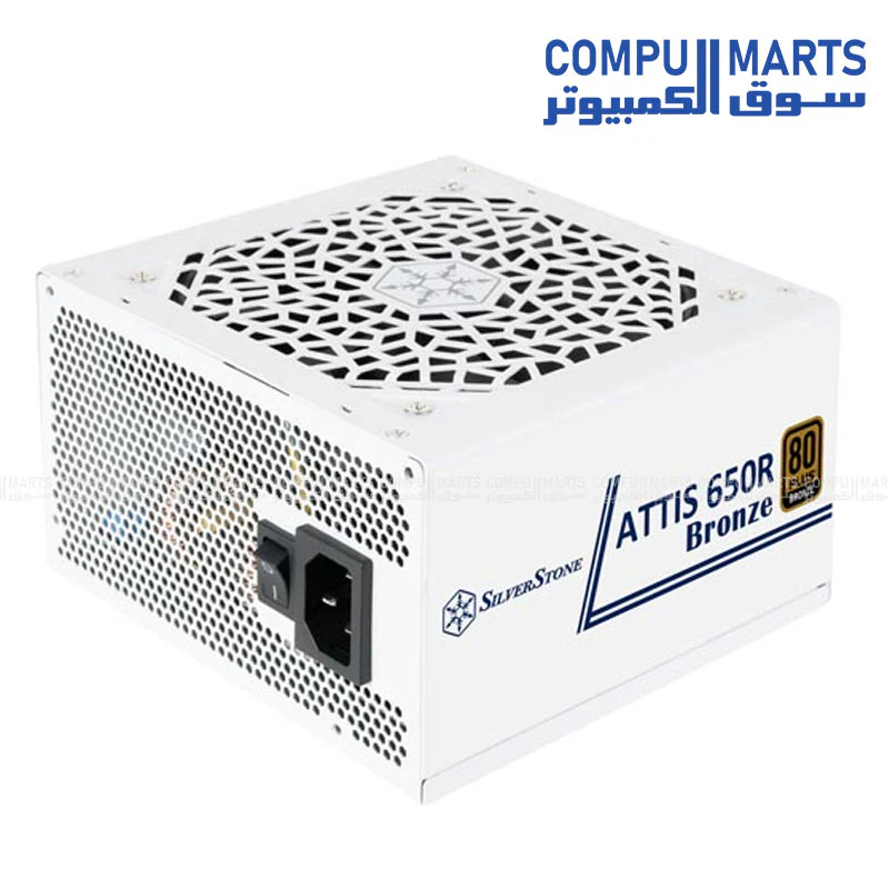 SilverStone ATTIS 650R 650W 80 PLUS Bronze ATX 3.1 Power Supply - Image 2