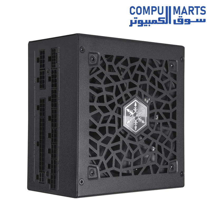 SilverStone HELA 1300R Platinum ATX 3.0 / PCIe Gen 5 1300W Fully Modular Power Supply Compact Dimensions SST-HA1300R-PM - Image 2