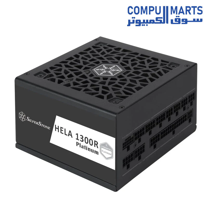 SilverStone HELA 1300R Platinum ATX 3.0 / PCIe Gen 5 1300W Fully Modular Power Supply Compact Dimensions SST-HA1300R-PM - Image 4