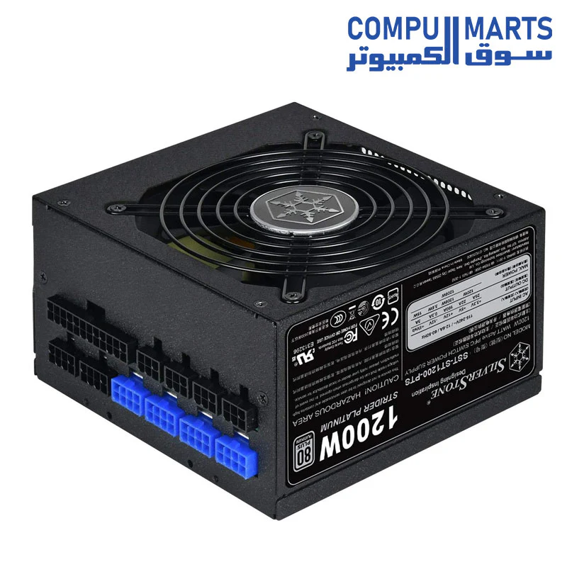 SilverStone ST1200-PTS 1200W Full Modular 80 Plus Platinum Power Supply - Image 4