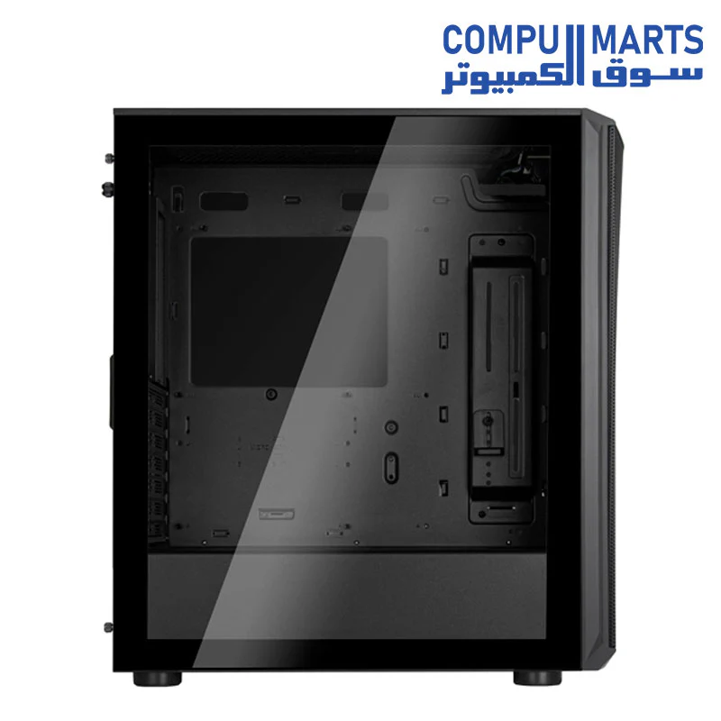 SilverStone Technology FARA 512Z High Airflow ATX Mid-Tower Case Chassis with Dual Radiator Support & ARGB Lighting, SST-FA512Z-BG - Image 6