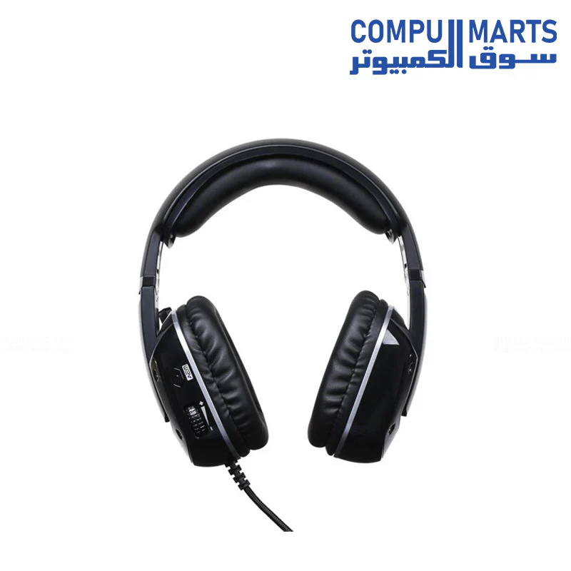 SOMIC G909PRO Headphone Gaming 7.1 Virtual Surround Sound USB Headset Over Ear Bass PS4, PC with Mic,Volume Control,LED - Image 2