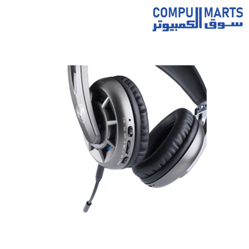 SOMiC G939AIR 2.4GHz Wireless 7.1 Channel Surround Sound Stereo Gaming Headphone - Image 3