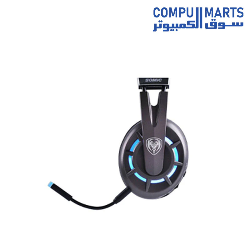 SOMiC G939AIR 2.4GHz Wireless 7.1 Channel Surround Sound Stereo Gaming Headphone - Image 4