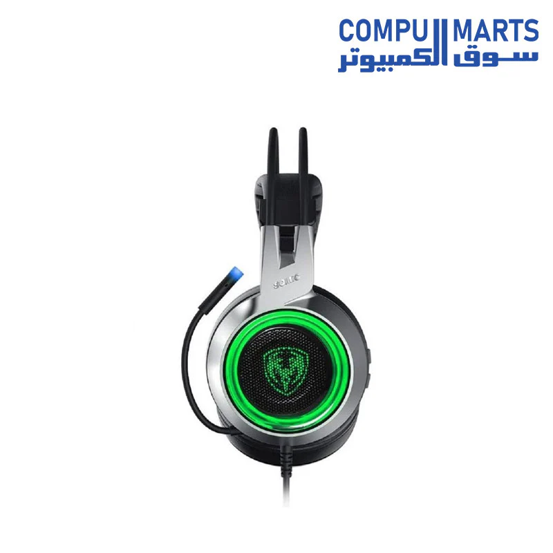 SOMIC G951 virtual 7.1 surround sound gaming headset with microphone led light - Image 2