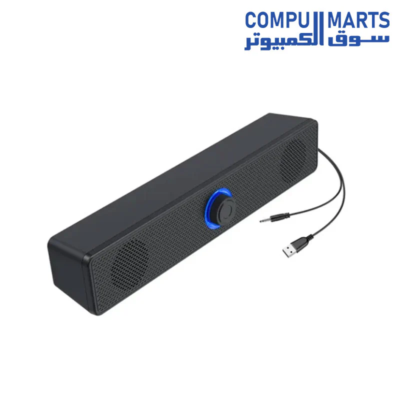 Speaker Desktop Multimedia Komputer Super Bass Naxen E-1002 - Image 4