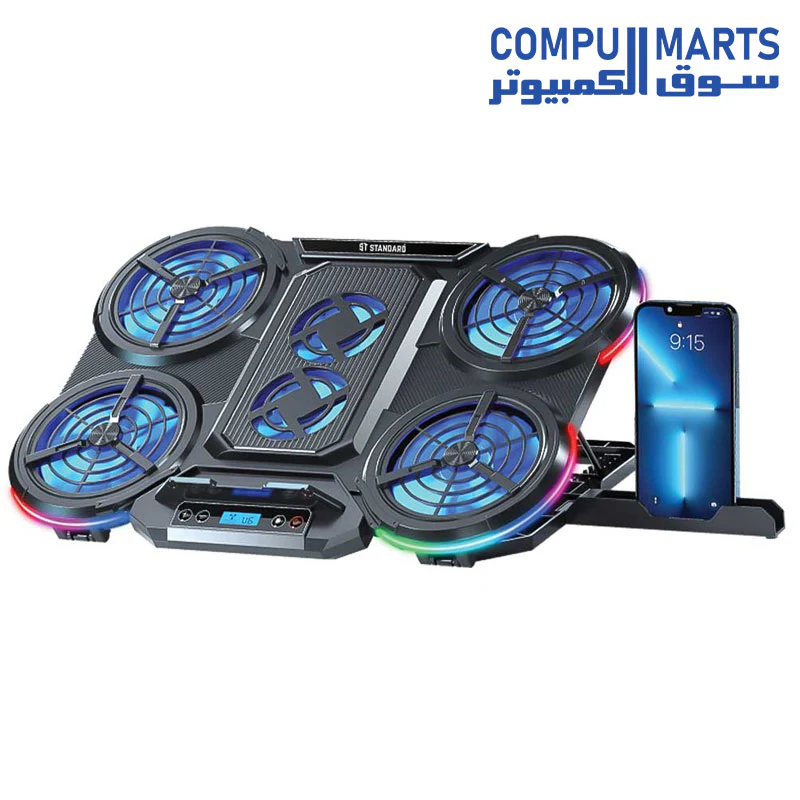 ST-Standard ICE-08 RGB Gaming Laptop Cooling Pad - Image 2