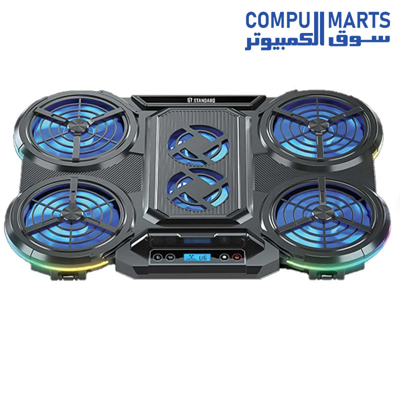 ST-Standard ICE-08 RGB Gaming Laptop Cooling Pad - Image 3