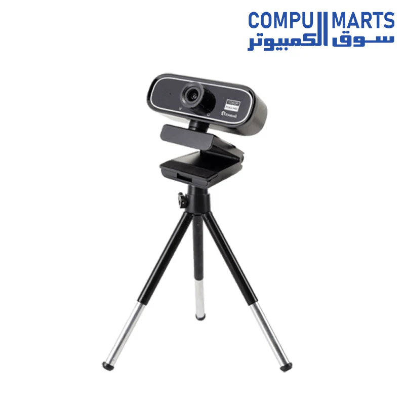 ST-Standard WB-1080 Webcam – 1080p HD, Mic, USB, Plug & Play - Image 2