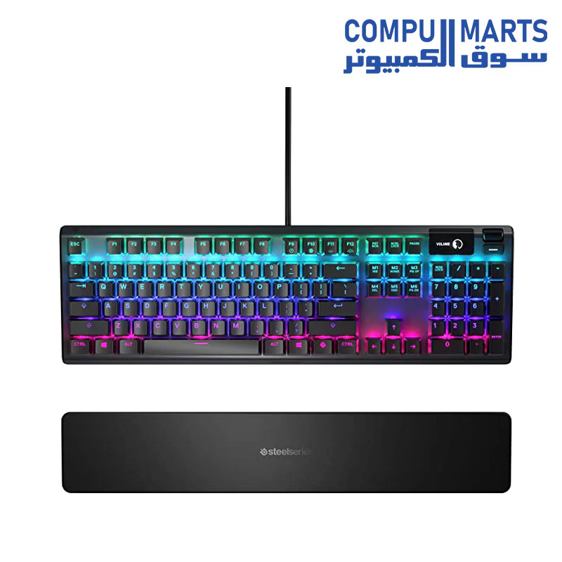 STEELSERIES APEX 5Hybrid Mechanical Gaming Keyboard with OLED Smart Display - Image 4