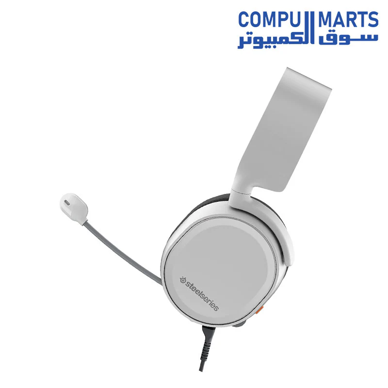 STEELSERIES ARCTIS 3 WHITE Wired High-Performance Gaming Headset - Image 3