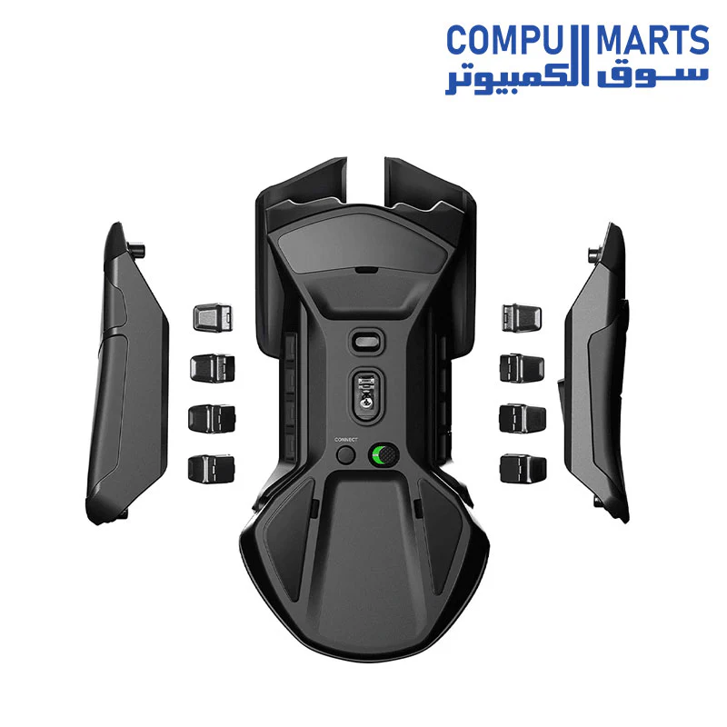 SteelSeries Rival 650 Quantum Wireless Gaming Mouse - Rapid Charging Battery - 12, 000 dpi Truemove3+ Dual Optical Sensor - Low 0.5 Lift-Off Distance - 256 Weight Configurations - 8 Zone RGB Lighting - Image 3