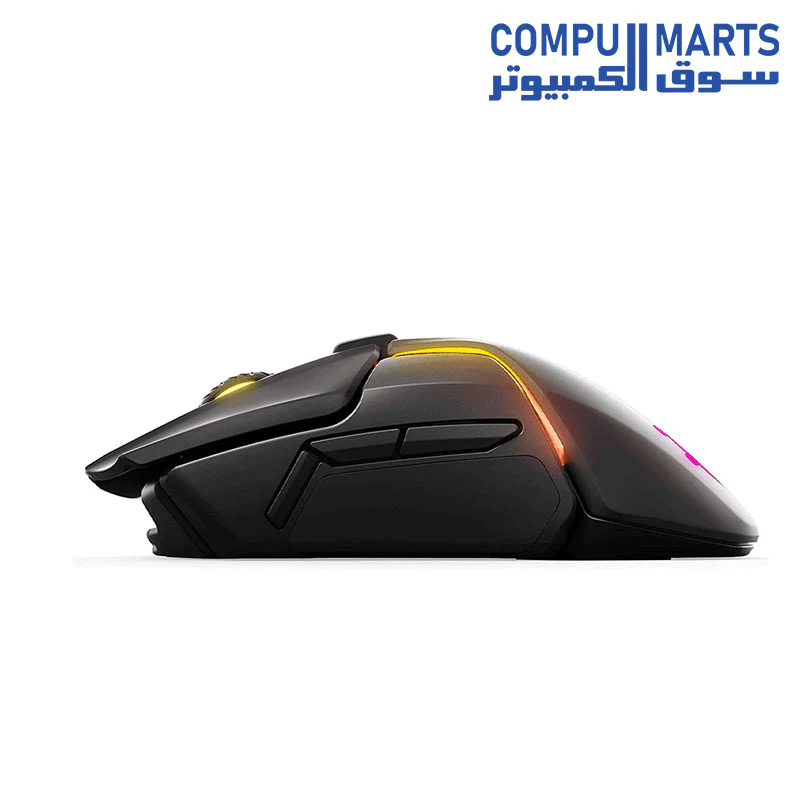SteelSeries Rival 650 Quantum Wireless Gaming Mouse - Rapid Charging Battery - 12, 000 dpi Truemove3+ Dual Optical Sensor - Low 0.5 Lift-Off Distance - 256 Weight Configurations - 8 Zone RGB Lighting - Image 6