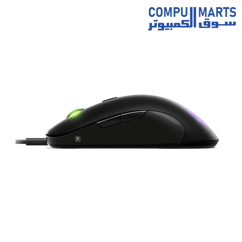 SteelSeries Sensei Ten Gaming Mouse 18,000 DPI True Move Pro Optical Sensor Ambidextrous Design 8 Programmable Buttons 60M Click Mechanical Switches , RGB Lighting , Black - Image 3