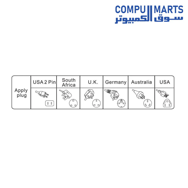 Power Strip Systemmax 5 Port - SMPG-5P - Image 4