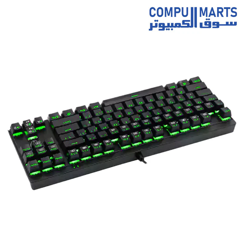 T-DAGGER Corvette T-TGK302 Gaming Mechanical Keyboard-RAINBOW - Image 4