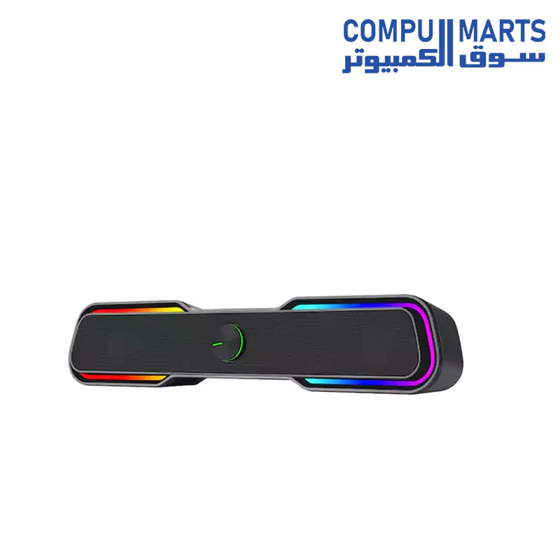 T-DAGGER T-TGS600 2 X 3W 3.5MM RGB SOUNDBAR BLACK - Image 2