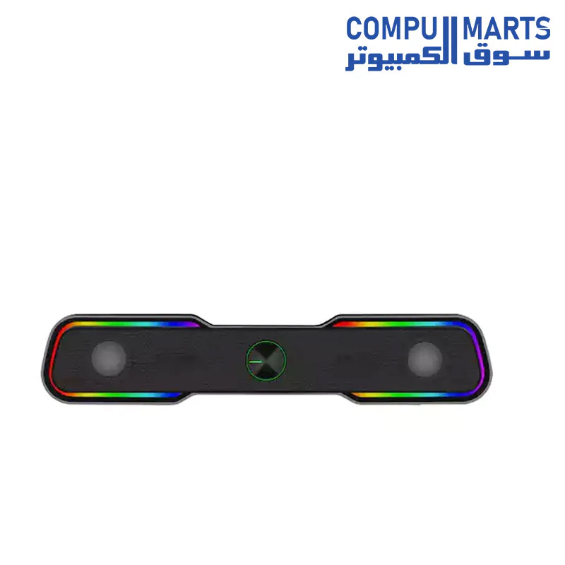 T-DAGGER T-TGS600 2 X 3W 3.5MM RGB SOUNDBAR BLACK - Image 4