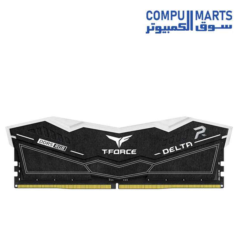 TeamGroup T-FORCE DELTA RGB 32GB (2x16GB) DDR5 6000MHz CL30 Dual Channel Desktop Memory Kit – Black | High-Performance RAM - Image 3