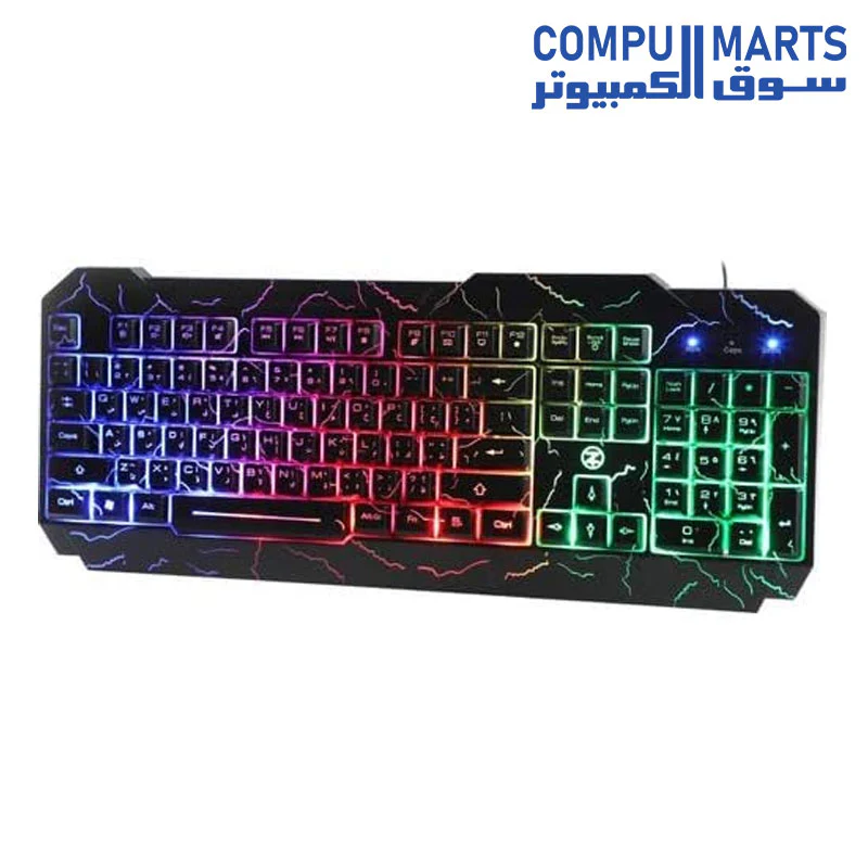 TechnoZone E 3 Gaming Membrane Keyboard - Image 4
