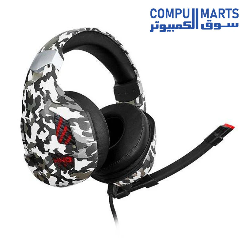 TechnoZone K 60 Gaming Headphone BLACK - Image 2