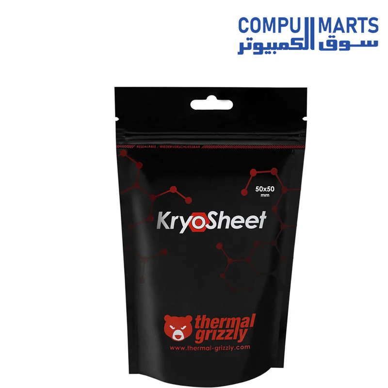 Thermal Grizzly KryoSheet 0.2mm – Ultra High Thermal Conductivity Graphene Thermal Pad - Image 7