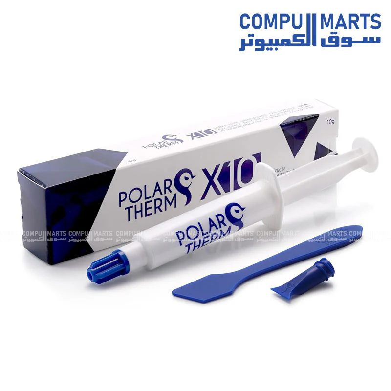 Polartherm X-10 by Thermal Grizzly – Extreme Performance CPU & GPU Thermal Paste, High Conductivity, Non-Conductive - Image 2