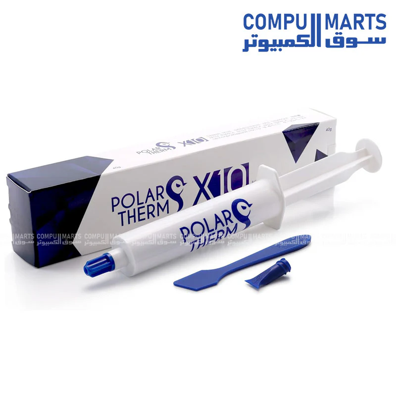 Polartherm X-10 by Thermal Grizzly – Extreme Performance CPU & GPU Thermal Paste, High Conductivity, Non-Conductive - Image 3