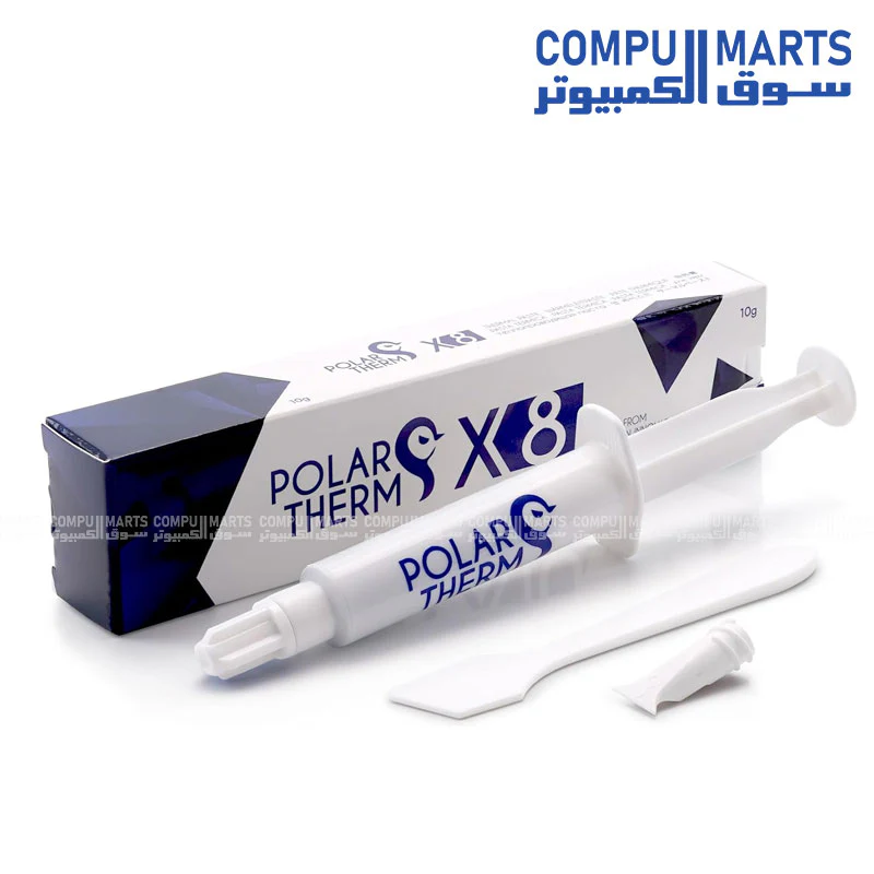 Polartherm X-8 by Thermal Grizzly – High Performance CPU & GPU Thermal Paste, Non-Conductive, Long Durability - Image 3