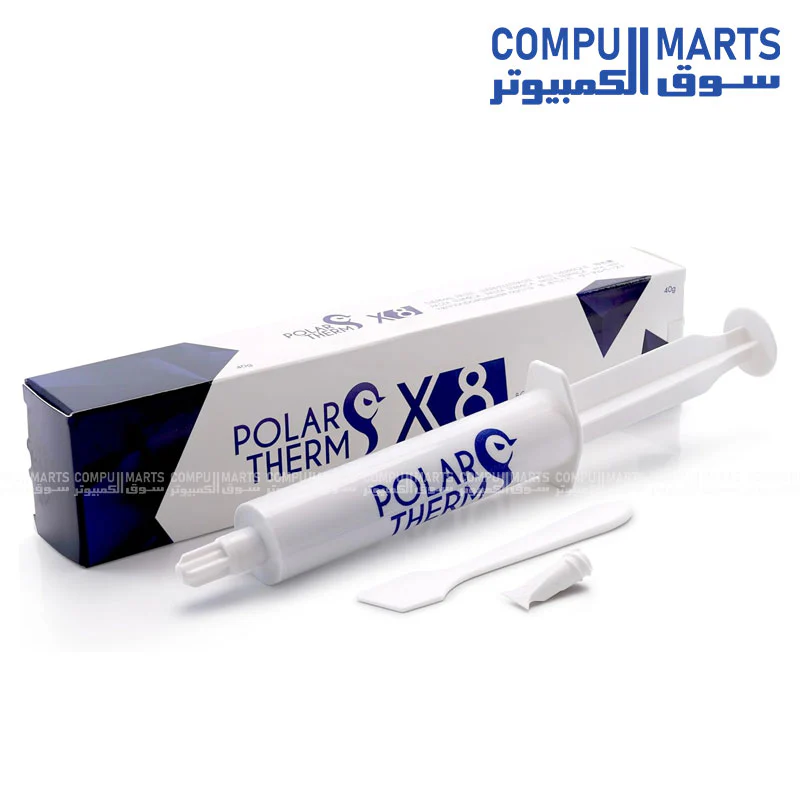 Polartherm X-8 by Thermal Grizzly – High Performance CPU & GPU Thermal Paste, Non-Conductive, Long Durability - Image 4