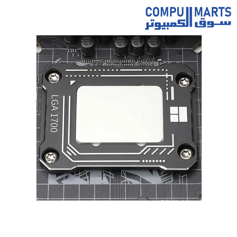 Thermalright CPU Contact Frame for LGA 1700 Retrofit Kit, 17XX-BCF Bracket Intel 12th 13th Generation Anti-Bending Buckle Black - Image 2