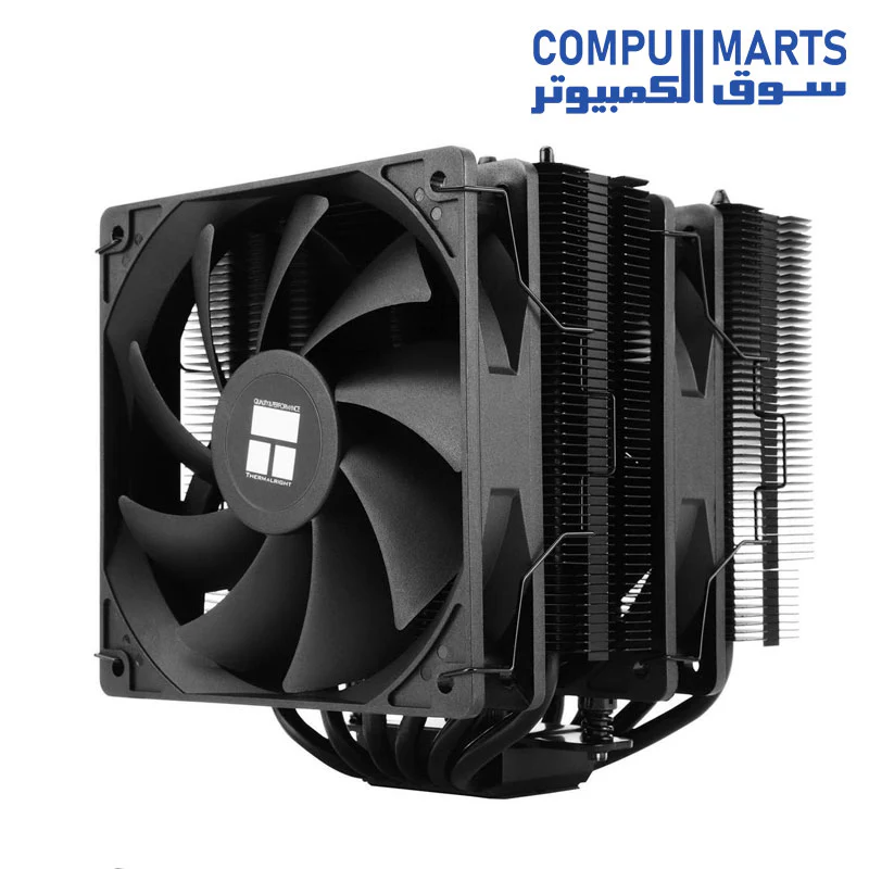 Thermalright Peerless Assassin 120 SE Black CPU Cooler, 6 Heat Pipes PC Cooling, Dual Towers and Dual PWM Fans, Computer CPU Air Cooling for AMD:AM4 AM5&Intel LGA1150/1151/1200/1700/1851 - Image 2