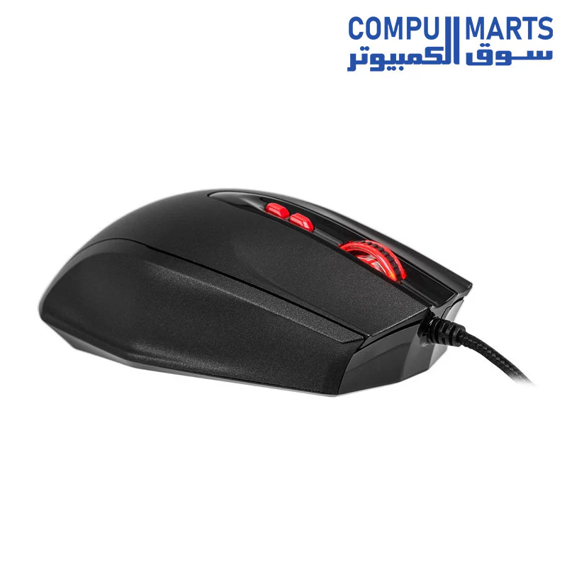 THERMALTAKE Black FP Fingerprint Sensor Mouse MO/Black FP/Wired/Laser/Fingerprint/Black/0/1 - Image 3