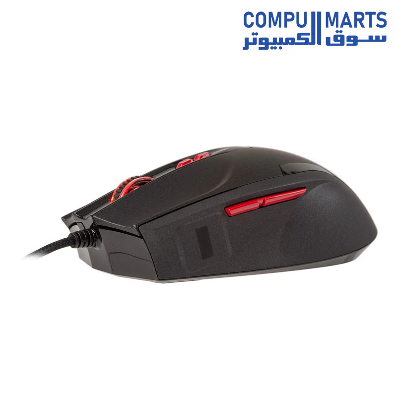 THERMALTAKE Black FP Fingerprint Sensor Mouse MO/Black FP/Wired/Laser/Fingerprint/Black/0/1 - Image 4