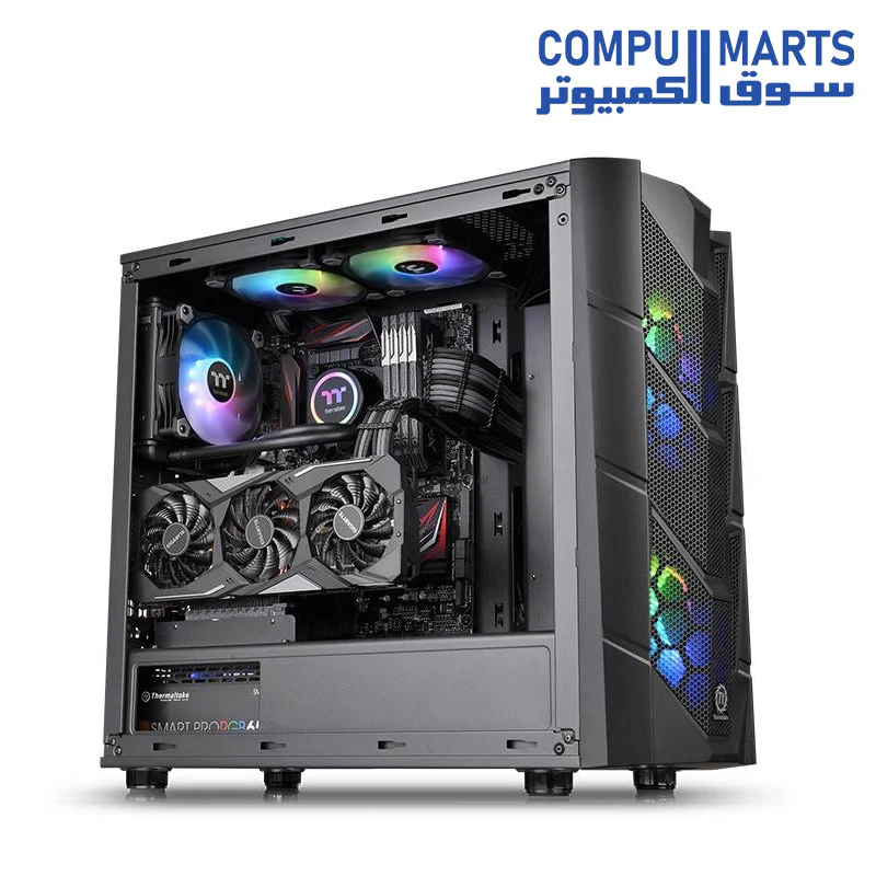 THERMALTAKE CASE Commander CASE (C34 & C35& C36) TG Snow ARGB Edition - Image 10