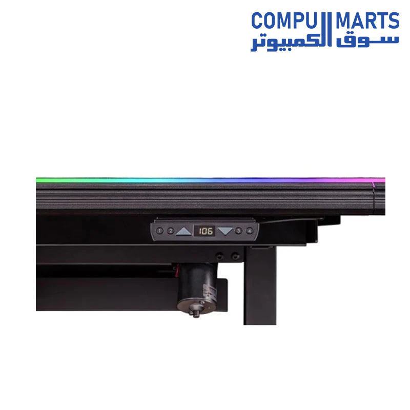 THERMALTAKE Level 20 BattleStation RGB Gaming Desk - Image 4