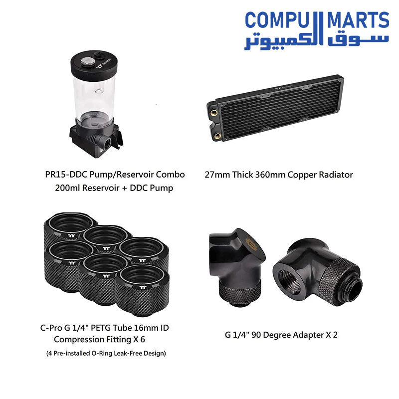 Thermaltake Pacific C360 DDC Hard Tube Water Cooling Kit - Image 3