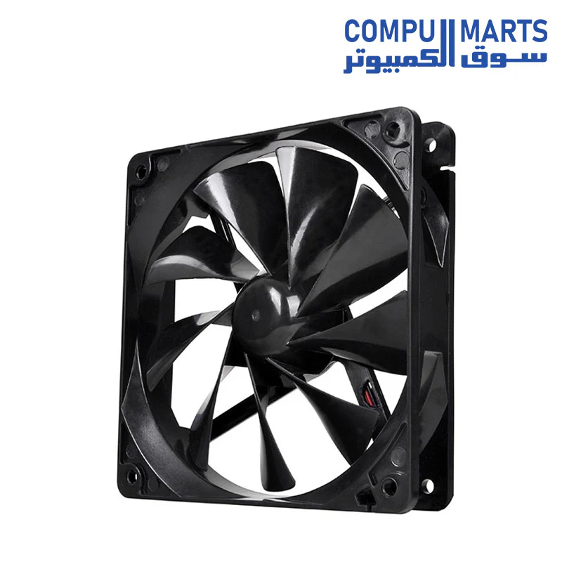 Thermaltake Pure 12 Fan-120mm-1000rpm-Black (CL-F011-PL12BL-A) - Image 3