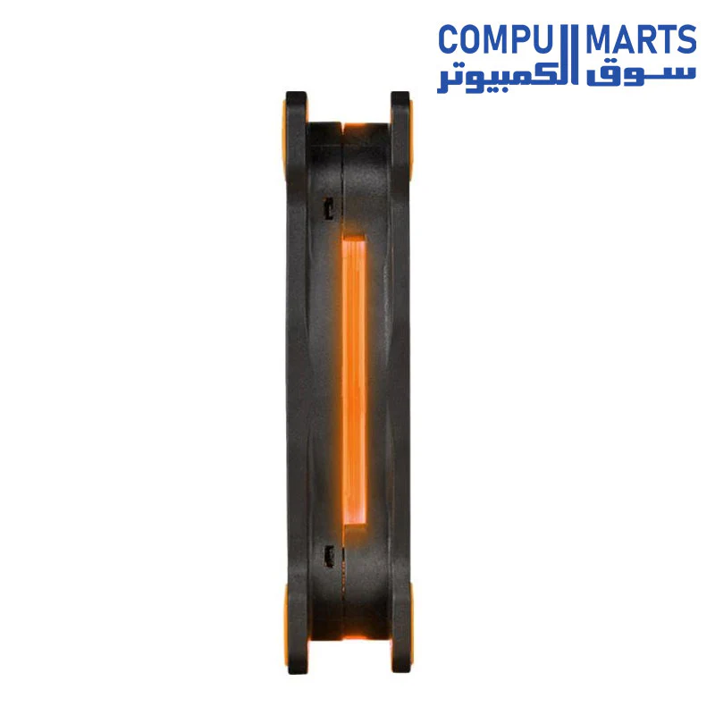 THERMALTAKE Riing 14 LED 140MM Radiator Fan-14025-1400rpm-LED Orange(CL-F039-PL14OR-A) - Image 3