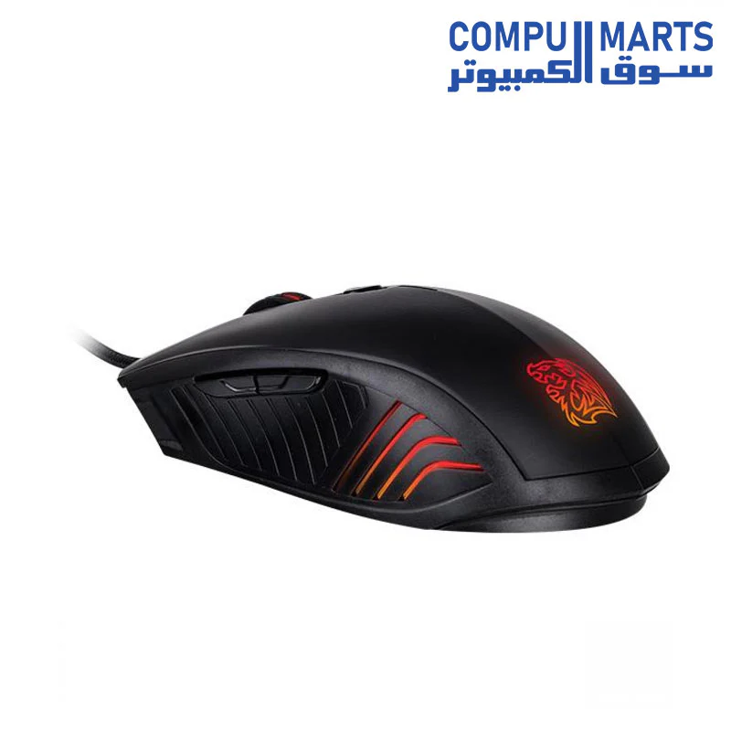 Thermaltake Talon V2 Gaming Mouse MO-TLN-WDOTBK-01,Black - Image 4